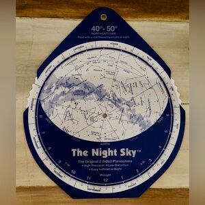 The Night Sky Stargazing Identification Planisphere